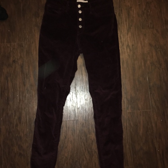 Size W 29  Misses High Rise Skinny Levi's Corduroy Pants good condition - Picture 2 of 5